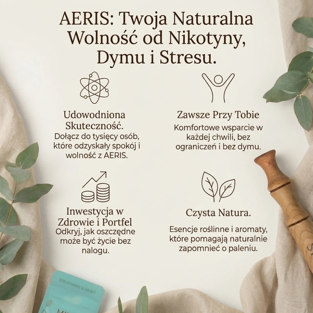 AERIS – dyfuzor do rzucania palenia