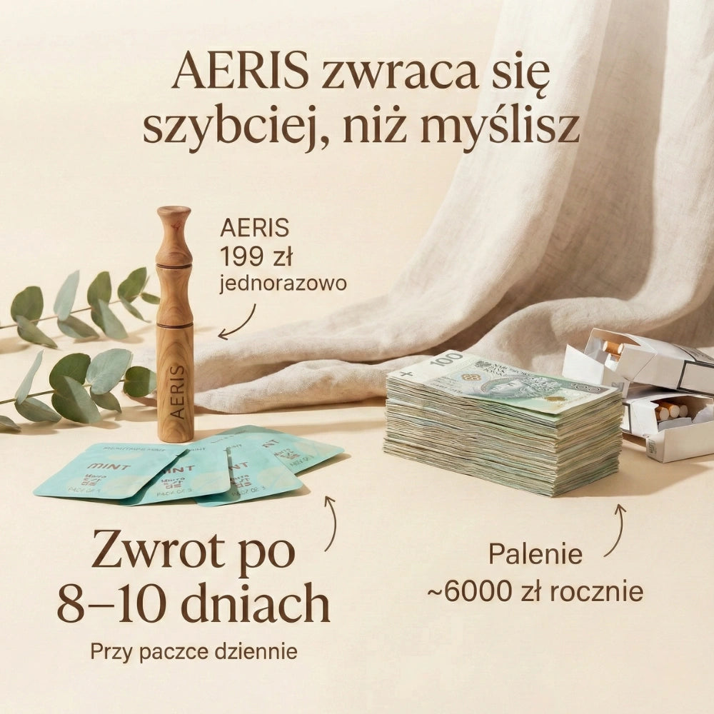 AERIS – dyfuzor do rzucania palenia